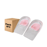 Dr Foot gel heel cups - stylish pink cushioning support